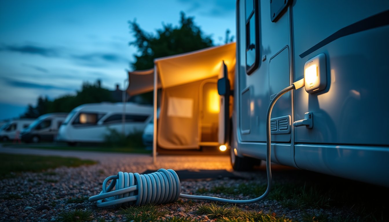 Campingplatz-Stromanschluss: Was Sie beim Anschluss beachten müssen