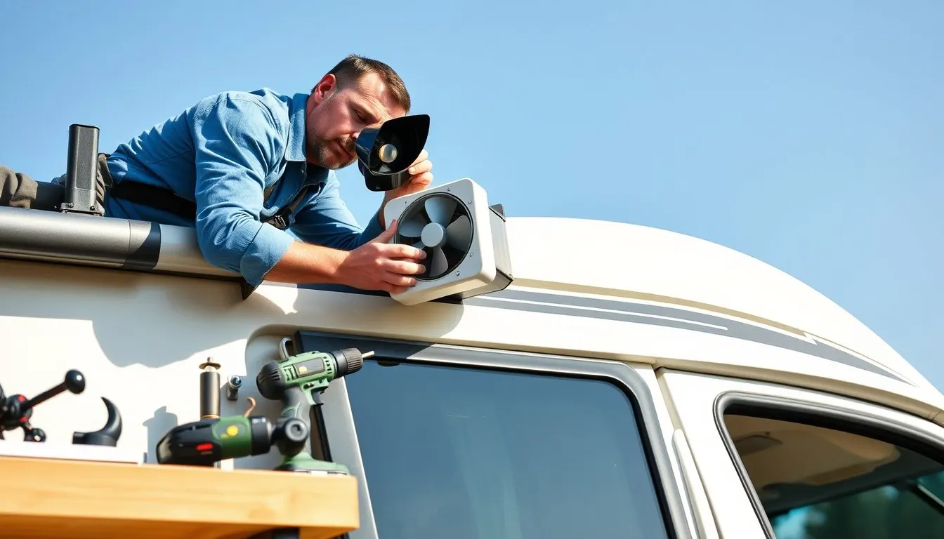 Lüftungs- und Klimageräte im Wohnmobil richtig installieren